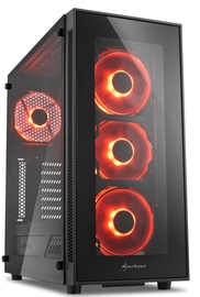 Sharkoon TG5 Mid-Tower Black/Red