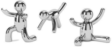 Statīvs Umbra Ring Holders Set of Three, sudraba