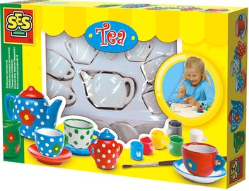 SES Creative Paint Your Own Tea Set 14976