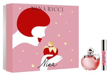 Nina Ricci Nina 80ml EDT + Jumbo Lipstick Matte Fancy Pink 2018
