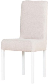 Bodzio KWN Chair with White Legs Latte S5