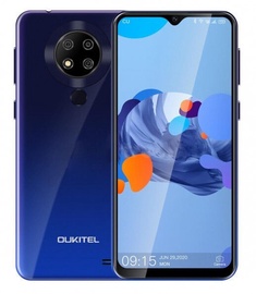 Mobilusis telefonas Oukitel C19 Pro, juodas, 4GB/64GB