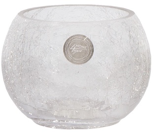 Home4you Vase Bowl Crack D12.5xH10cm Glass