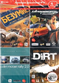 Izklaides Kolekcija 11 - Colin McRae Rally 2.0, DiRT, Bezumie, Skorostj Onlajn Russian Version PC