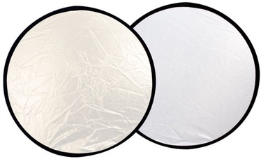 Reflektors Linkstar Reflector 2in1 Silver/White 60cm