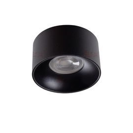 Lampa griesti Kanlux Mini Riti, GU10, melna