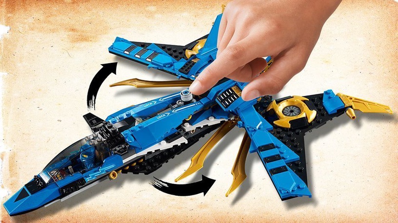 Konstruktorius LEGO Ninjago Jay audros kovotojas 70668, 490 vnt.