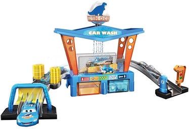 Mattel Disney Pixar Cars Color Change Dinoco Car Wash Playset GTK91
