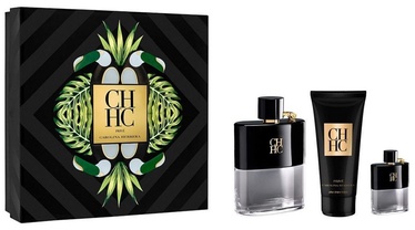 Carolina Herrera CH Men Prive 100ml EDT + 100ml After Shave Balm + 10ml EDT
