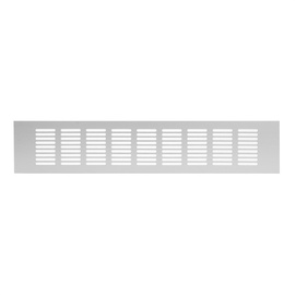 Europlast Ventilation Grille Rectangular 60x500mm Silver
