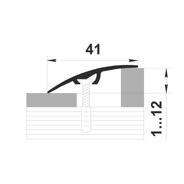 Соединительная лента B4, серебристый, 1.8 м x 41 мм