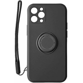 Чехол Mocco Pastel Ring For Xiaomi Redmi Note 9T, черный