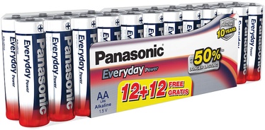 Panasonic LR6EPS Everyday Power 12+12 x AA