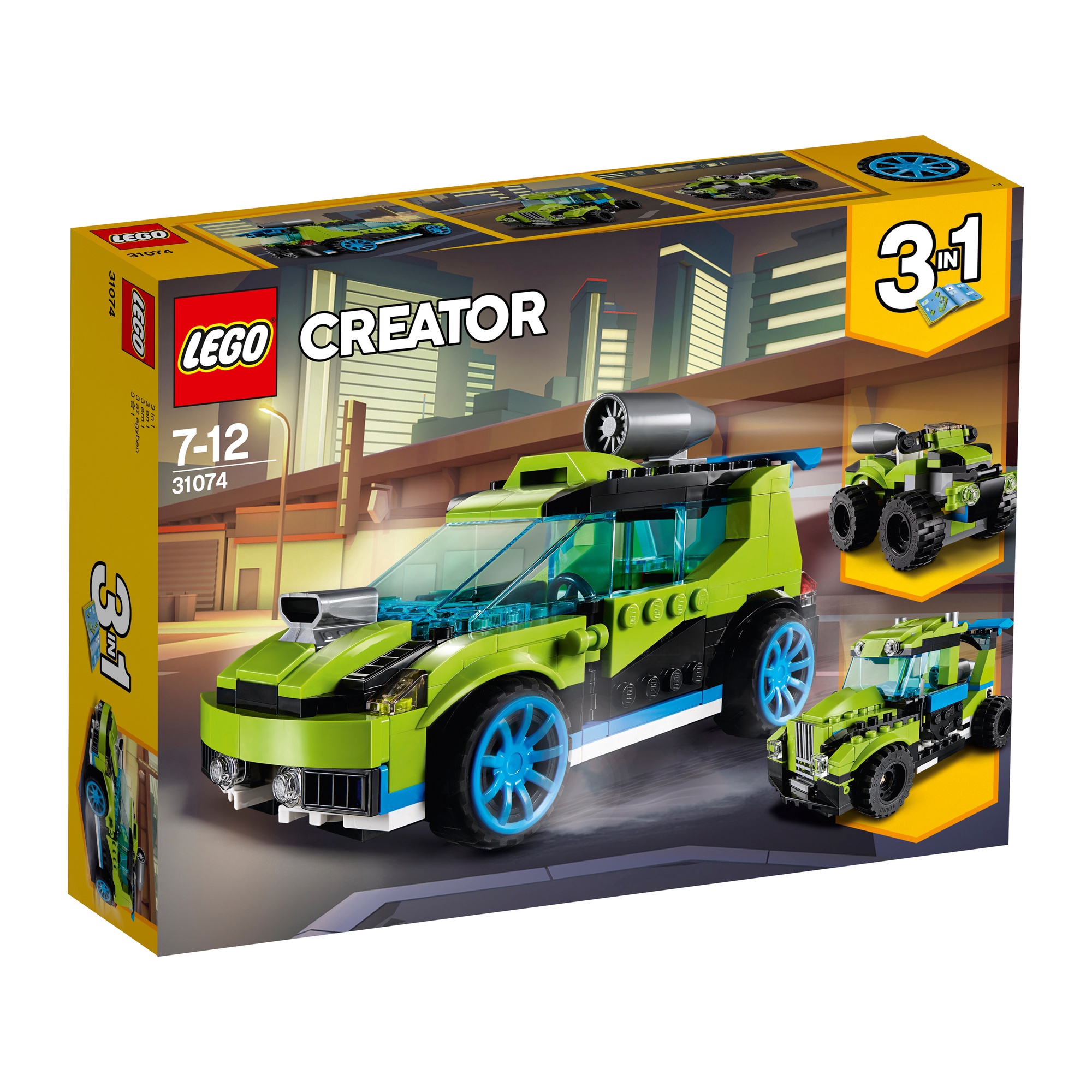 LEGO Creator Rocket Rally Car 31074 31074 241 K rauta