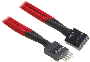 BitFenix Internal USB Extension Cable Red/Black
