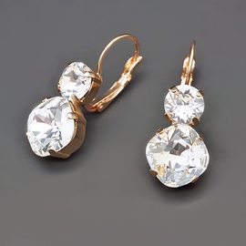 Diamond Sky Earrings Glare VI Swarovski Crystals