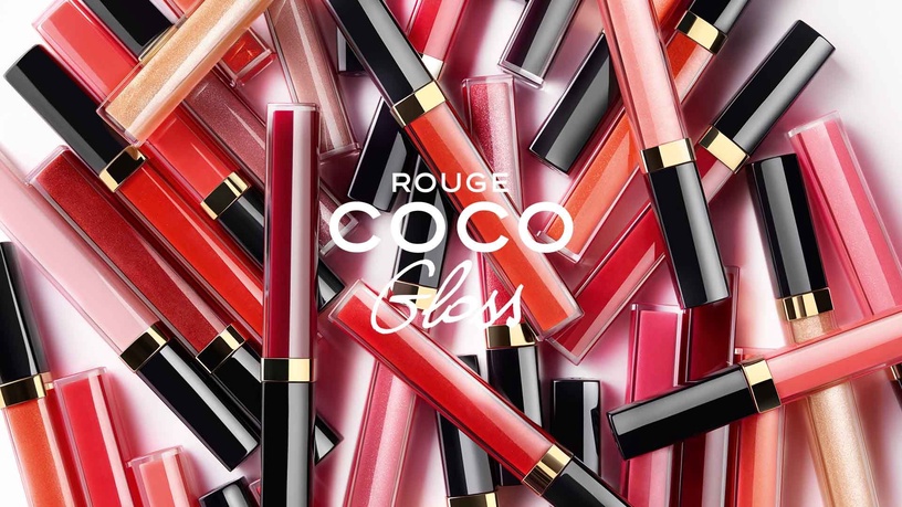 Lūpu spīdums Chanel Rouge Coco Gloss Rose Naif, 5.5 g