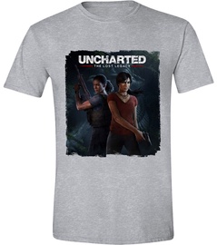 Футболка, мужские Licenced Uncharted, серый, M