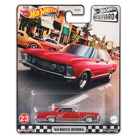 Bērnu rotaļu mašīnīte Hot Wheels Premium '64 Buick Riviera, sarkana