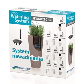 Kastmise komplekt Prosperplast IZWKO355, must, 27.7 cm