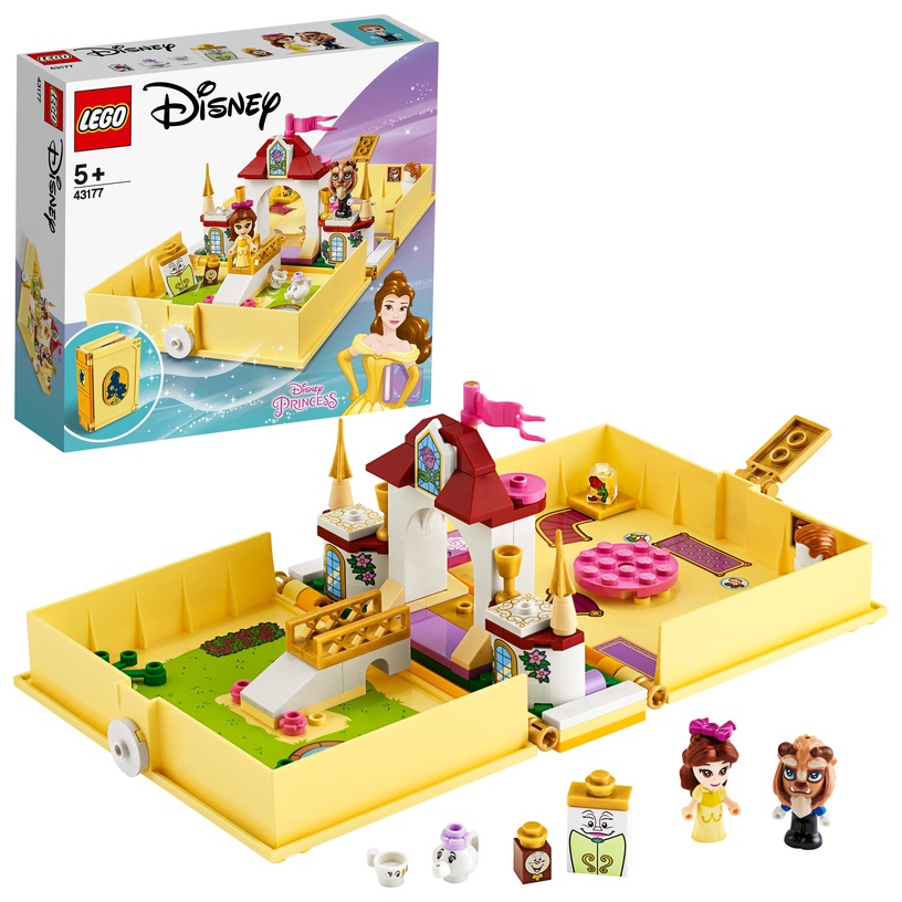 Konstruktor LEGO® I Disney Princess™ Bella juturaamatu seiklused 43177, 111 tk