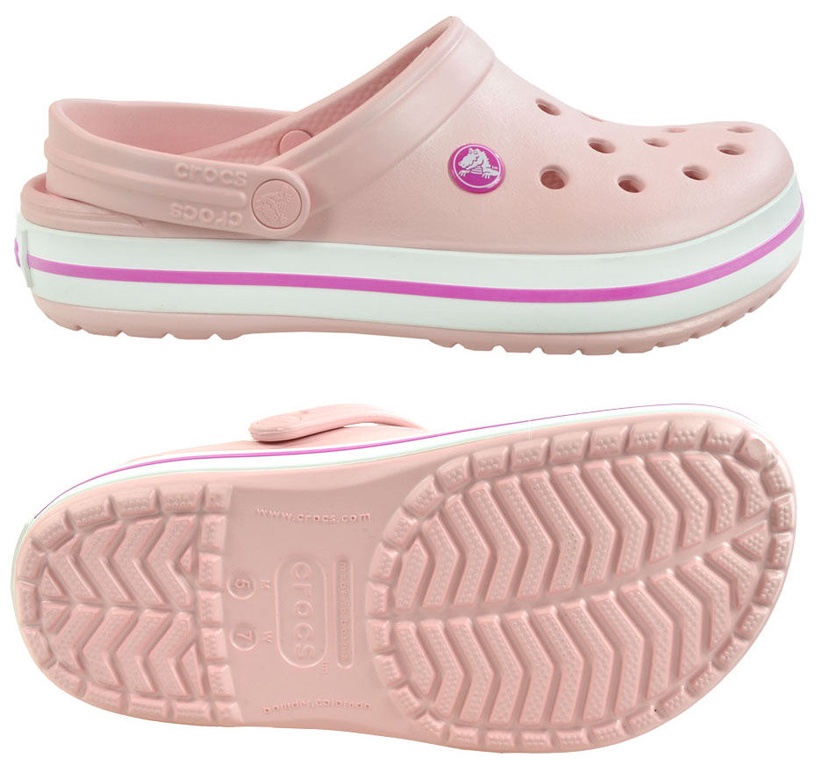 Čības Crocs Crocband Rose, rozā, 37 - 38