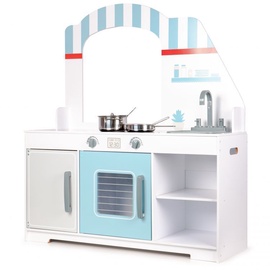 EcoToys Wooden Kitchen Food Truck