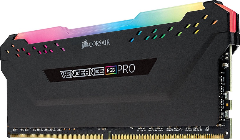 Operatyvioji atmintis (RAM) Corsair Vengeance RGB Pro Black, DDR4, 16 GB, 3000 MHz