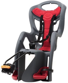 Детское кресло для велосипеда Author Pepe 16242005, красный/серый, задняя