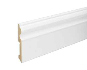 Põrandaliist valge krunditud 15X115X2400mm
