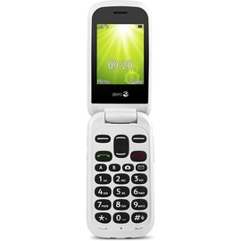Мобильный телефон Doro 2404, белый/черный, 16MB/4MB