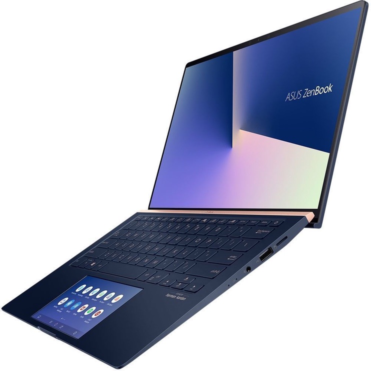 Sülearvuti Asus Zenbook UX434FAC-A5042T PL, Intel® Core™ i5-10210U, 16 GB, 512 GB, 14 ", Intel® UHD Graphics 620, sinine
