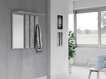 Top E Shop Opal Coat Hanger Concrete
