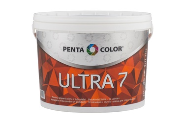 Disperijas krāsa Pentacolor ultra 7 balta 3l