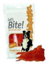 Našķis suņiem Brit Let's Bite Chicken Chips 80g