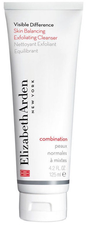 Sejas skrubis Elizabeth Arden Visible Difference Skin Balancing Exfoliating, 125 ml, sievietēm