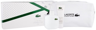 Lacoste Eau De Lacoste L.12.12 Blanc 100ml EDT + 50ml Shower Gel + Bag