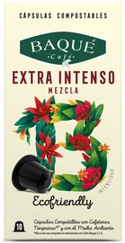 Kafijas kapsulas Cafe Baque Extra Intenso, 10 gab.