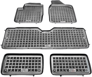 Auto paklājs REZAW-PLAST, VW Sharan 1995-2010 7-Seats, 5 gab.