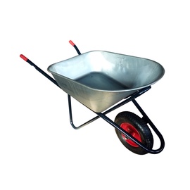 Одноколесная тачка Haushalt WB6418, cталь, 100 л