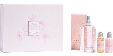 Туалетная вода L´occitane Fleurs de Cerisier 75 мл EDT + 35 мл Гель для душа + 35 мл Молочко для тела