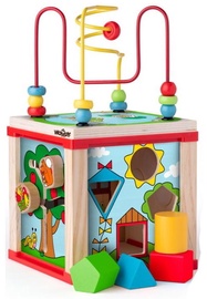 Woody Multi Activity Labyrinth Cube 91916