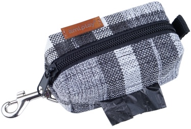Пакет Amiplay London Waste Bags Dispenser 9x5x4cm Gray