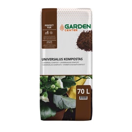 Kompostas lauko gėlėms/kambarinėms gėlėms Garden Center, 70 l