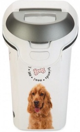 Curver Food Keeper Love Pets Dogs 6kg 15L