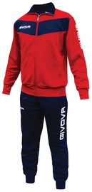 Sporta kostīms Givova Visa Tracksuit Red Navy S