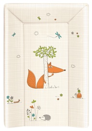 Ceba Baby Hard Changing Mat With A Bolster 50x70cm Fox Ecru