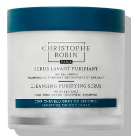 Скраб для волос, для кожи головы Christophe Robin Cleansing Purifying Scrub With Sea Salt, 250 мл
