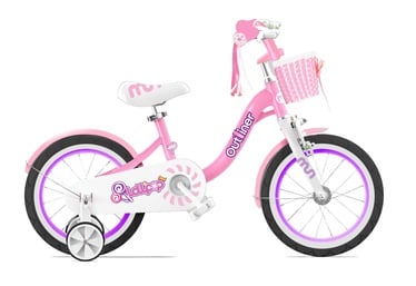 Bērnu velosipēds Outliner CM12-2 12' MM, rozā, 12"