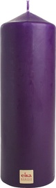 Eika Pillar Candle 21x7cm Dark Purple